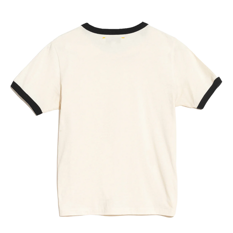 送込M ennoy RINGER TEE (BLACK x WHITE)